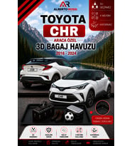 Toyota Chr Sag Kulakli 2023 - 2026 Araca Özel 3D Bagaj Havuzu