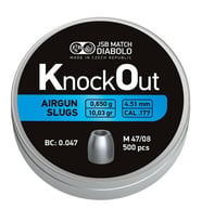 JSB DIABOLO KNOCKOUT 4.51 MM HAVALI SACMA (CAL177)