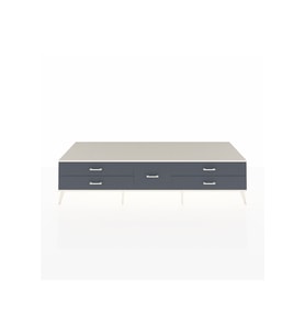 Kronos TV Ünitesi 5 Çekmeceli  220x59x51 Aytaşı-Çam/Antrasit