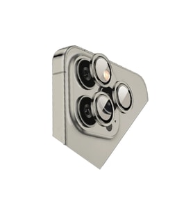 Uray store Apple iPhone 15 Pro Max Bilvis Titan Kamera Lens - Titan Gri