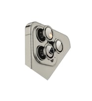 Uray store Apple iPhone 15 Pro Max Bilvis Titan Kamera Lens - Titan Gri