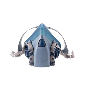 3M 7503 Yarım Yüz Gaz ve Solunum Maskesi - Büyük Boy (Çok Renkli)