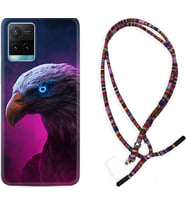 Vivo Y11S Y21S Y20 Y20S Y70 Kılıf Boyun Asklı Rasta Silikon Kartal 1622