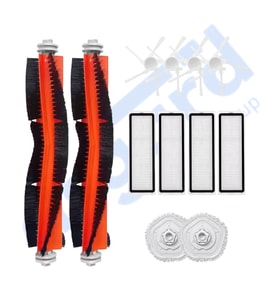DREAME W10-W10 PRO UYUMLU 2 Ana Fırça 4 Yan Fırça 4 Filtre 2 Mop