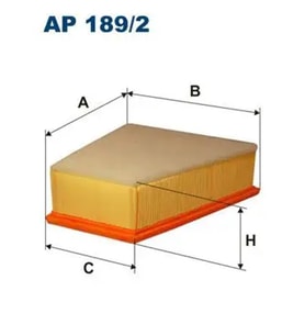 FILTRON AP1892 Hava Filtresi 6Q0129620B 71332E910