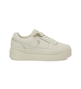 U.S. Polo Assn. 5F Caroline 5PR Spor Ayakkabı Bej