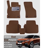 PEUGEOT 3008 (2017-2020) Uyumlu EVA Paspas Tam Set–Araca Özel,Oto Paspas