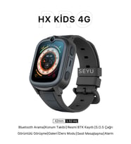 4G Çocuk Akıllı Saat, GPS Takip, Arama ve Konuşma Özellikli
