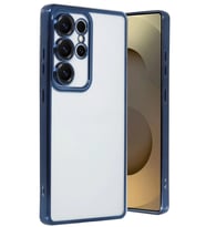 Galaxy S25 Ultra Kılıf Razer Lensli Silikon - Lacivert