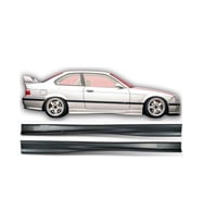 Bmw E36 (1992-1998) Uyumlu Plastik Yan Marşpiyel