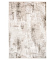 Makine Kaymaz Yıkanabilir Bej Dokulu Triko Salon Halısı Mutfak Halısı Koridor Halısı Yolluk Beige