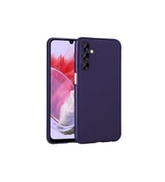 Samsung Galaxy M34 5G Uyumlu Kılıf Zore Premier Silikon Kapak (Lacivert)