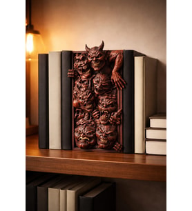 3 Boyutlu Kitaplık Aksesuarı Doğal TAŞ Kitap Tutucu Dekoratif BOOK NOOK Kitap Ayracı 3D Dekor