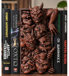 3 Boyutlu Kitaplık Aksesuarı Doğal TAŞ Kitap Tutucu Dekoratif BOOK NOOK Kitap Ayracı 3D Dekor