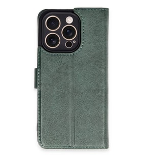 iPhone 16 Pro Kılıf Trend S Plus Kapaklı Kılıf - Yeşil