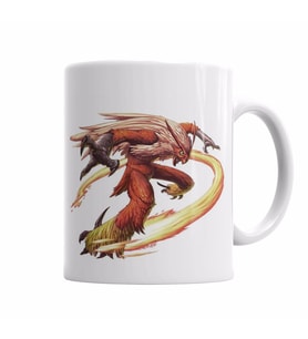 Realistic Blaziken Kupa Bardak Porselen