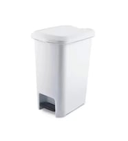 Üçsan 1056 Slim Pedallı Çöp Kovası 44x31x55cm 40 Lt (Çok Renkli)