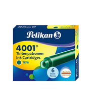 Pelikan Y Kartuş Serisi Dolma Kalem Kartuşu Yeşil PELTP6X