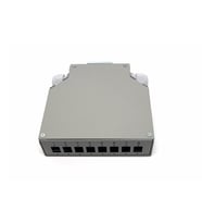 Beek DIN-Ray için Ek Kutusu, 8 x LC/Duplex Coupler için
Beek Din Rail Distribution Box for 8 LC/DX Couplers
