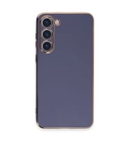 Samsung Galaxy S23 Kılıf Volet Silikon - Mavi