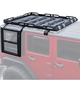 JEEP WRANGLER RUBİCON JL ARKA ÇAM ÇERÇEVESİ + TAVAN SEPETİ SETİ