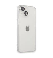 İphone 14 Kılıf Luko Lens  - Gümüş