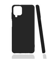 Galaxy M22 Kılıf Zore Biye Silikon Kılıf (Siyah)