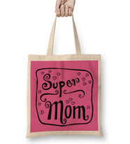 Supermom Süperanne 05 Bez Çanta Uzun Saplı