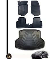 Ford Focus 3.5 Sedan 3D Havuzlu Paspas Ve Bagaj Havuzu İkili Set