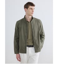 LCWAIKIKI Classic Haki Dik Yaka Erkek Ceket