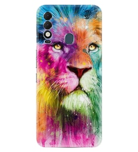 Tecno Spark 8T Kılıf Resimli Desenli Baskılı Silikon Colorfull Leon 2 1388