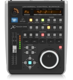 Behrınger X-TOUCH ONE Dokunmaya Duyarlı Motor Fader ve LCD Karalama Şeridi ile Evrensel Kontrol Yüzeyi