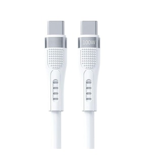 Pdateknoloji 100W To Hızlı Data Kablosu 1.3M Beyaz Az-B03A (100W To Beyaz)