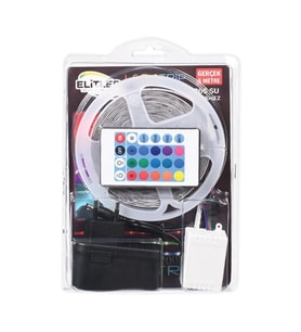 Şerit 5mt Rgb Kumandalı Tek Çipli 1 Adet