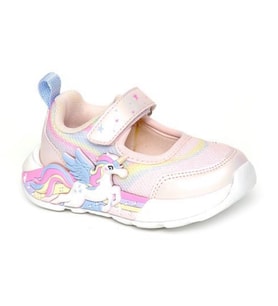 PEPINO -2203 Rahat Hafif  Bebe Babet Isıklı Spor Ayakkabı (Pudra)