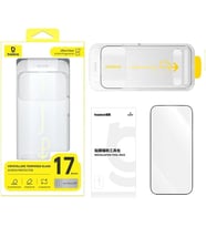 Crystalline HD İphone 17 Pro Max / 18 Pro Max Temperli Cam Ekran Koruyucu, Çizilmeye Dayanıklı, Kırılmaz, Parmak İzi tutmaz