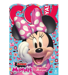 Disney Minnie Çok Boya Çıkartmalı Dev Boyama Kitabı