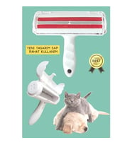 K&G Foot Rest Yeni Tasarım Hazneli Kedi Köpek Tüy Temizleyici Kıl Toz Toplayıcı