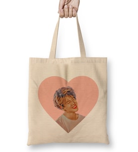Jimin Smile Love Bez Çanta Uzun Saplı