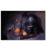 Cakatablo Darth Vader Kaskı Işın Kılıcı ve Meyveler