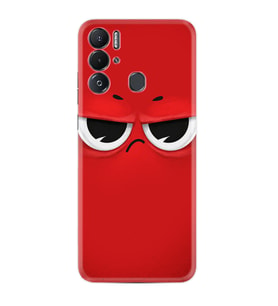 Tecno Pova Neo Kılıf Resimli Desenli Silikon Platinium Series Red 1829