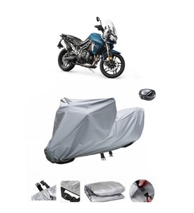 Triumph Tiger 800 XRT  Su Geçirmez Motosiklet Brandası ARKA ÇANTA UYUMLU