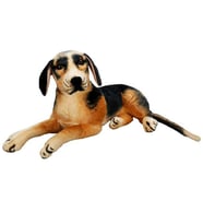NessiWorld Peluş Yatan Köpek Beagle