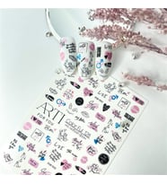 Stiker Arti 128 Love you - Aşk teması