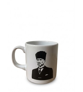 Mustafa Kemal Atatürk Temalı Tasarım Kupa Bardak