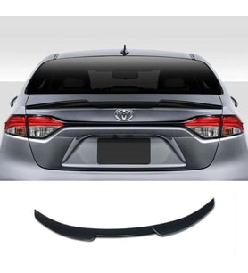 Toyota Corolla Uyumlu 2019 Sonrası Spoiler (Boyasız) Parça (Karışık)