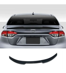 Toyota Corolla Uyumlu 2019 Sonrası Spoiler (Boyasız) Parça