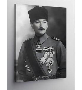 Kanvas Tablo Mustafa Kemal Atatürk