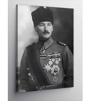 Kanvas Tablo Mustafa Kemal Atatürk
