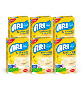 Arı Mama Pirinç Unu Sütlü Muzlu 250 gr 6 lı